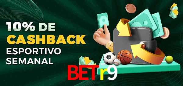 10% de bônus de cashback na betr9